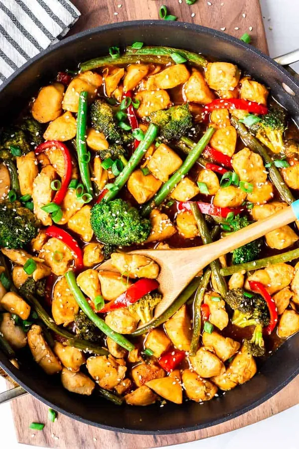 Keto Chicken Stir Fry