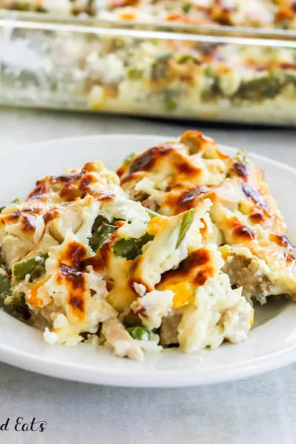 Keto Chicken Vegetable Casserole