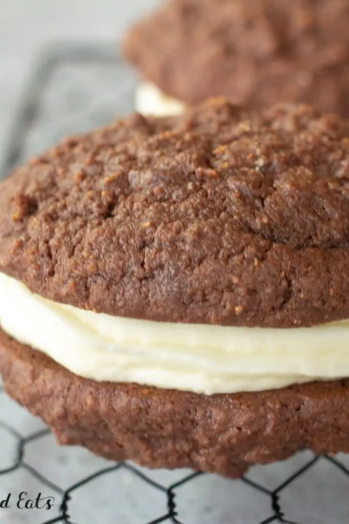 Keto Chocolate Whoopie Pies