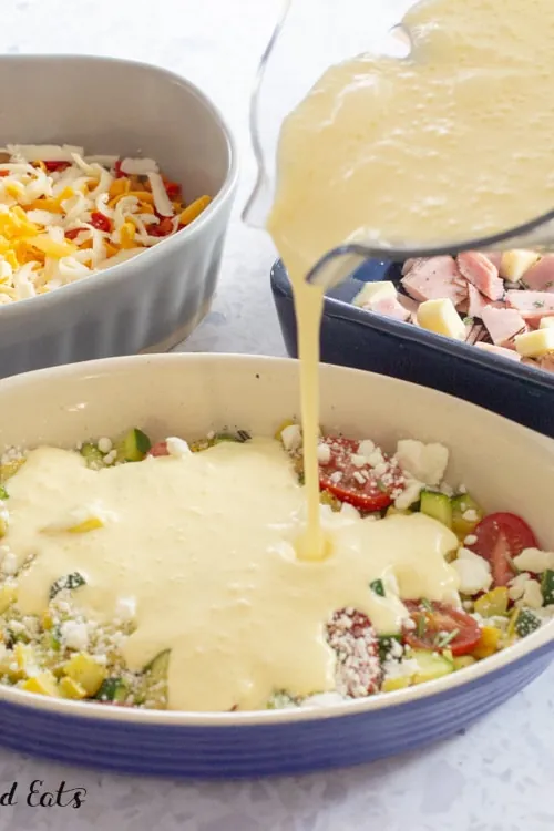 Keto Egg Bake with Cream Cheese