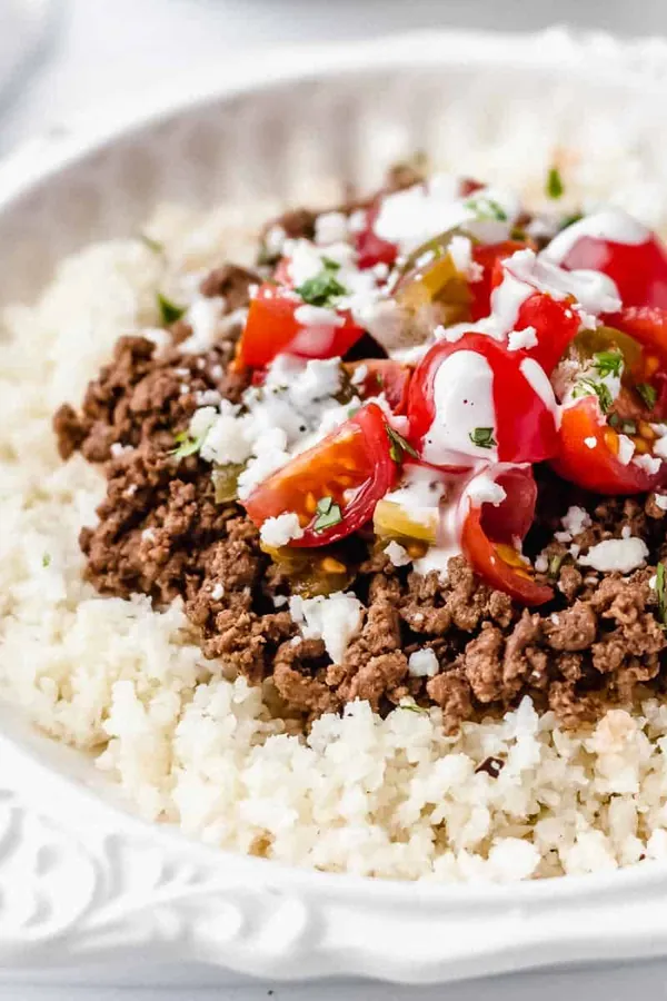 Keto Mexican Beef Bowls