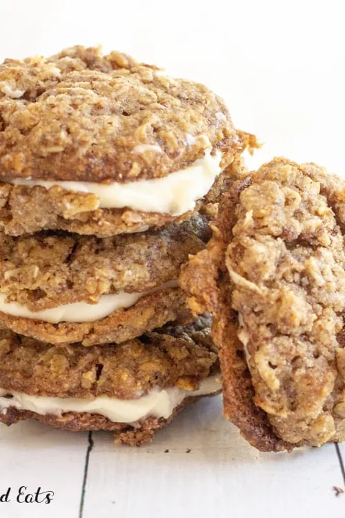 Keto Oatmeal Cream Pie Cookies
