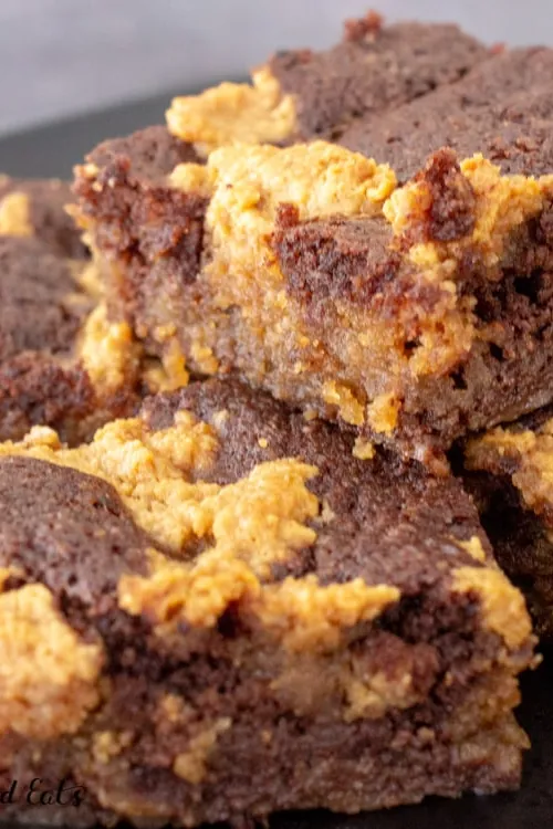 Keto Peanut Butter Brownies