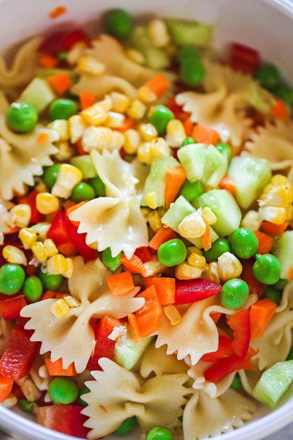 Kid Friendly Pasta Salad