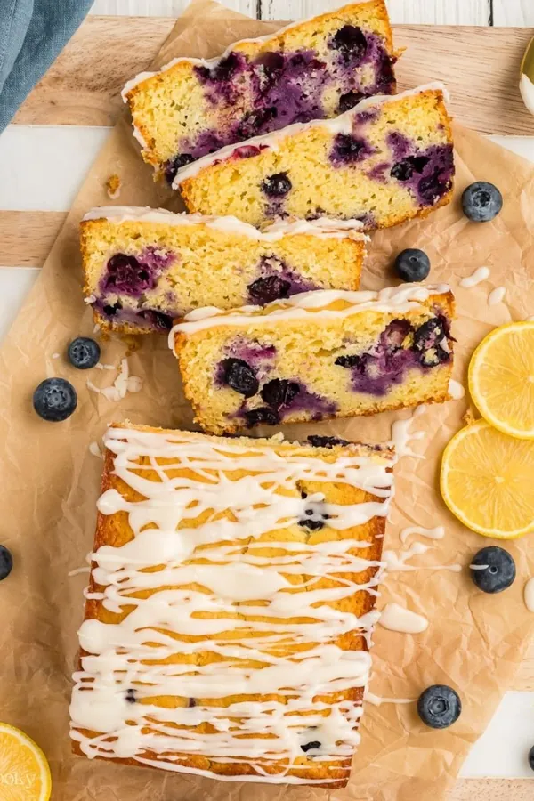 Lemon Blueberry Bread Recipe