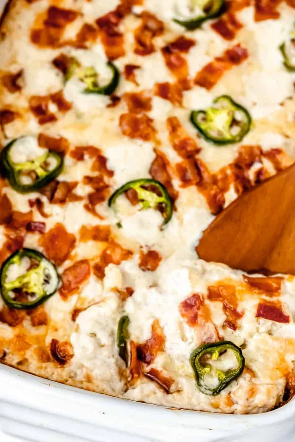 Low Carb Jalapeño Popper Chicken Casserole