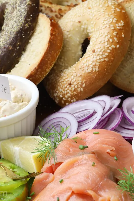 Lox and Bagels Board