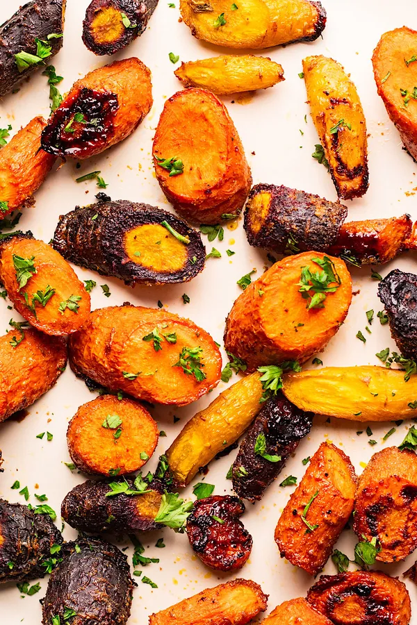 Maple Balsamic Carrots