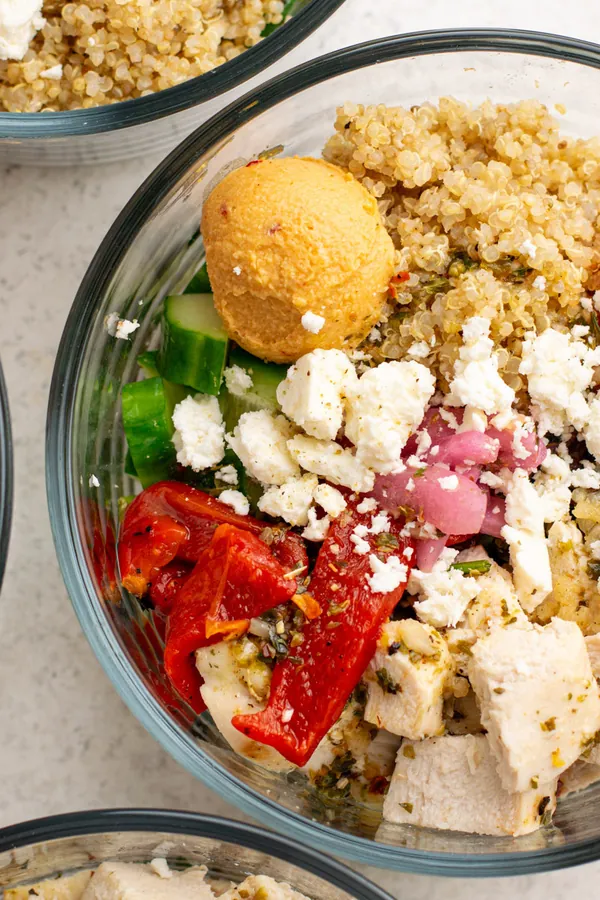 Mediterranean Bowl Meal Prep