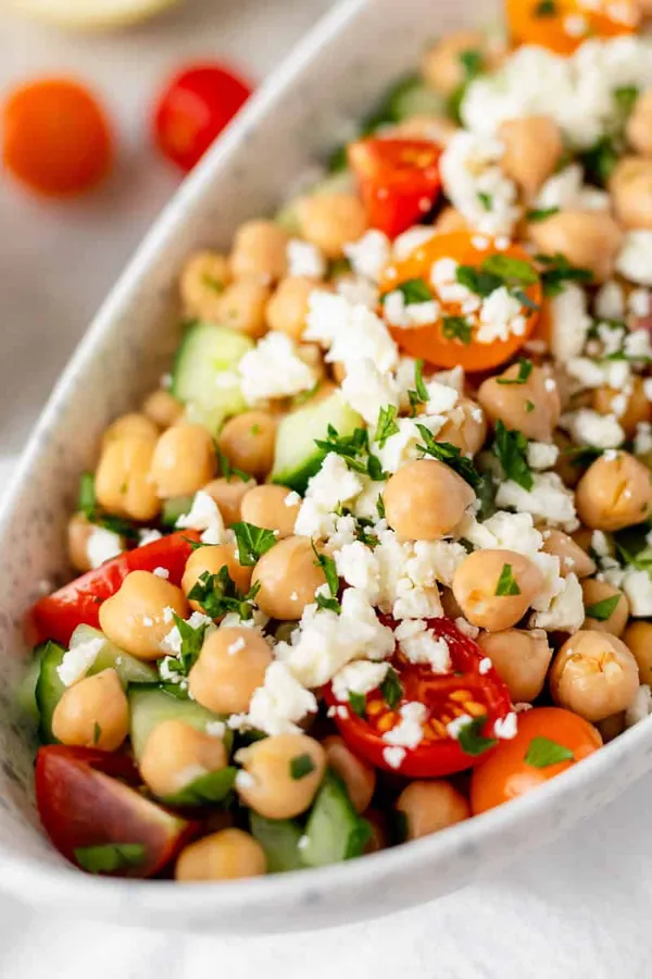 Mediterranean Chickpea Salad