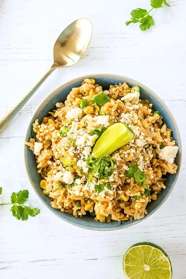 Mexican Corn Rice Bowls Recipe