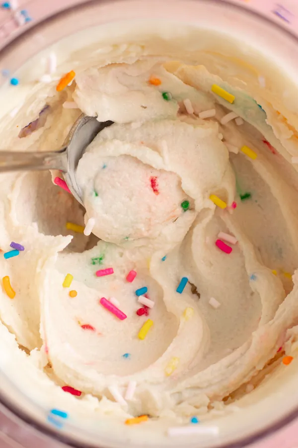 Ninja Creami Cake Batter Protein Ice Cream
