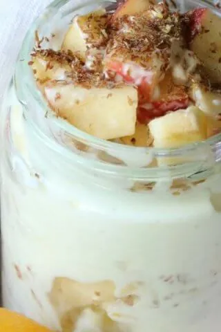 Orange Apple Yogurt Parfait