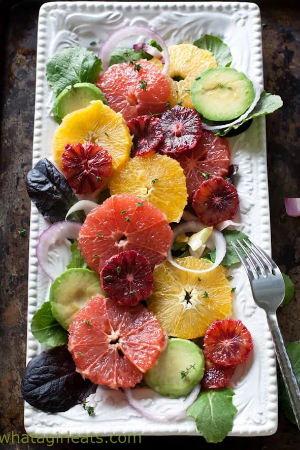 Orange Dijon Vinaigrette with Fresh Thyme