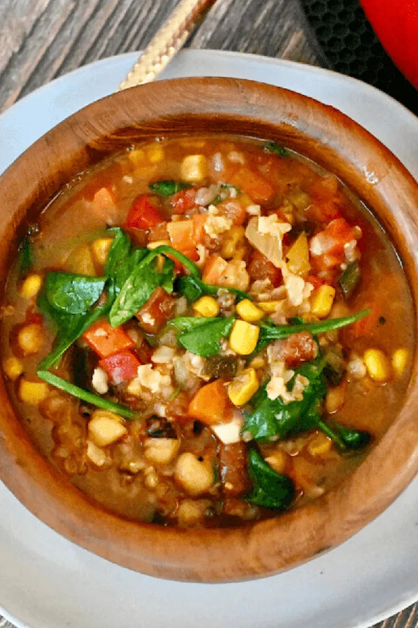 Panera Bread 10 Vegetable Soup Recipe (Stovetop or Crockpot)