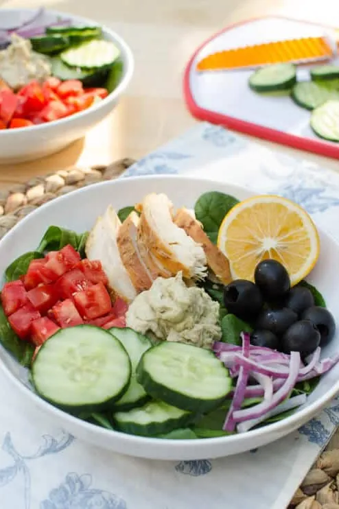 Panera's Power Chicken Hummus Bowl