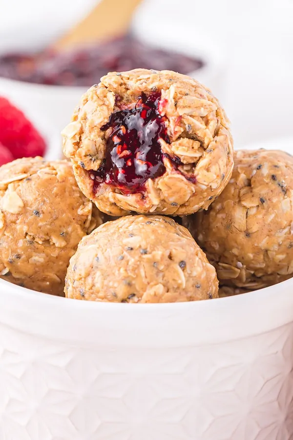Peanut Butter & Jelly Energy Balls