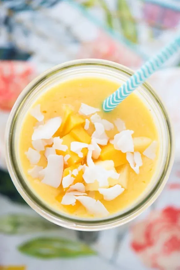 Pineapple and Mango Smoothie