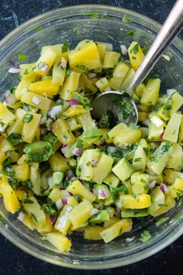 Pineapple Avocado Salsa
