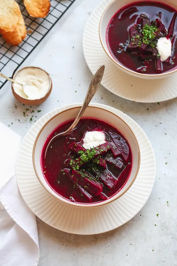 Polish Beet Borsch Soup