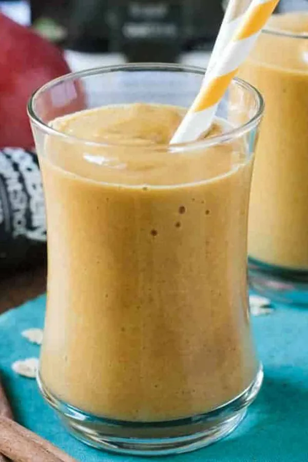 Probiotic Pumpkin Pear Smoothie