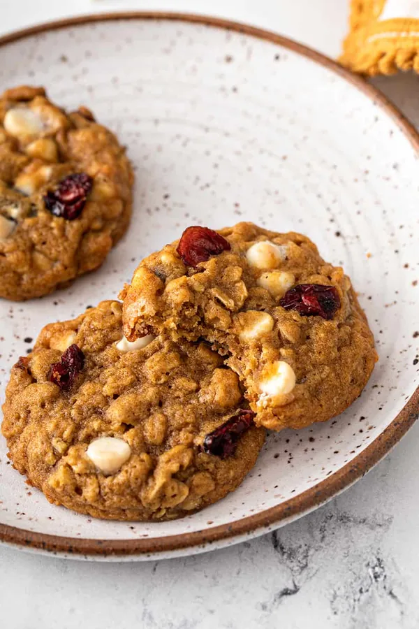 Pumpkin Oatmeal Cookies