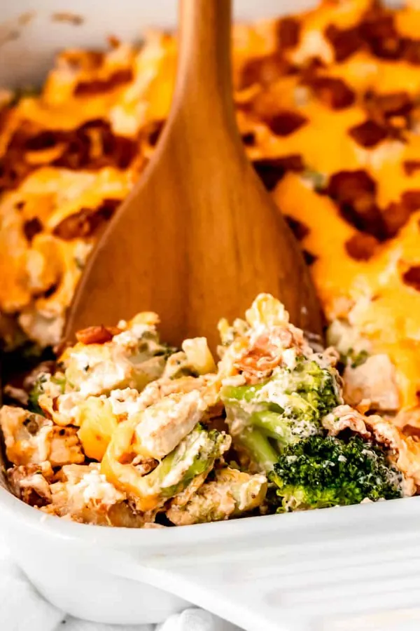 Ranch Bacon Chicken Casserole