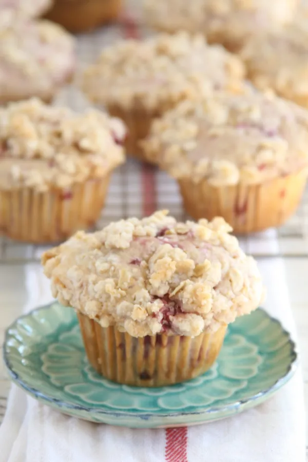 Raspberry Streusel Muffins