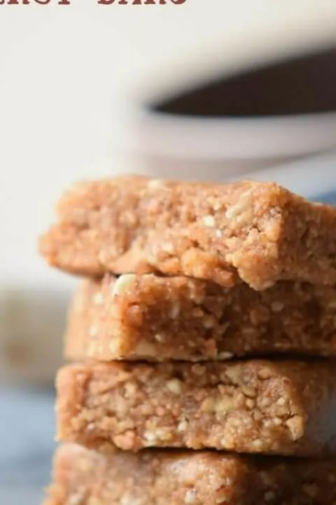 Raw Almond Protein Energy Bars