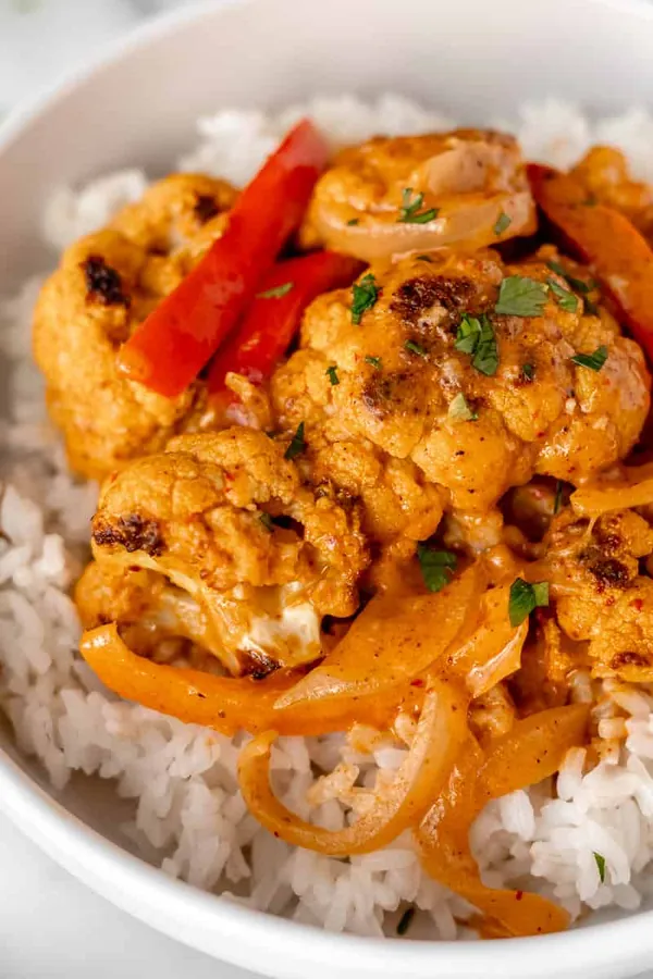 Roasted Cauliflower Curry