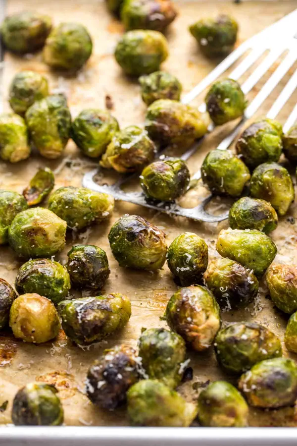 Roasted Frozen Brussels Sprouts