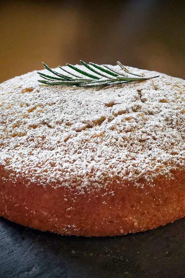 Rosemary Olive Oil Cake with Orange