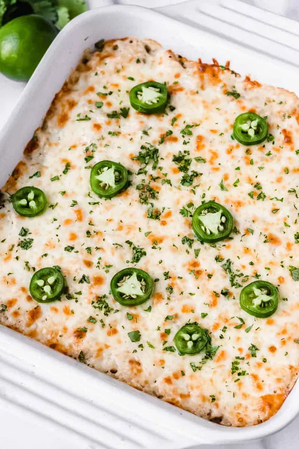 Salsa Verde Chicken Casserole