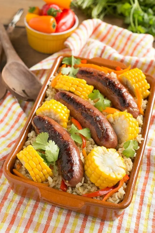 Sausage and Rice Casserole