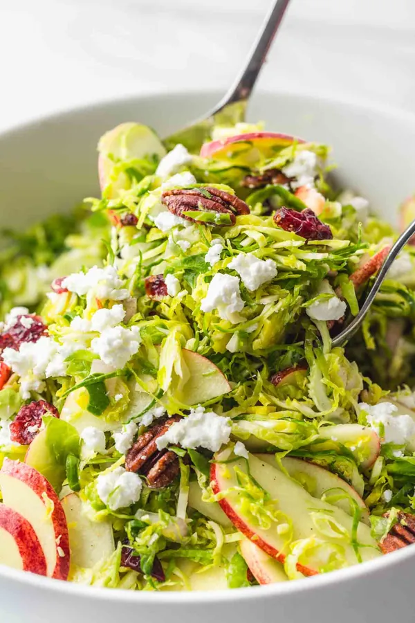 Shaved Brussels Sprout Salad