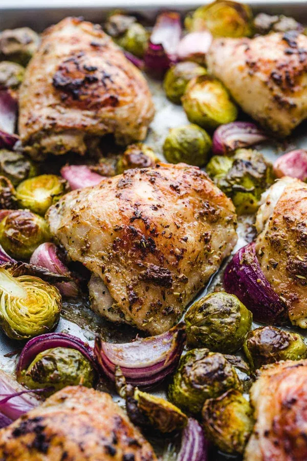 Sheet Pan Chicken Thighs Recipe