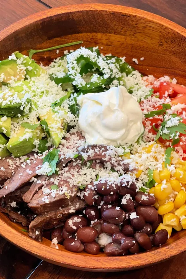 Sizzling Steak Burrito Bowl