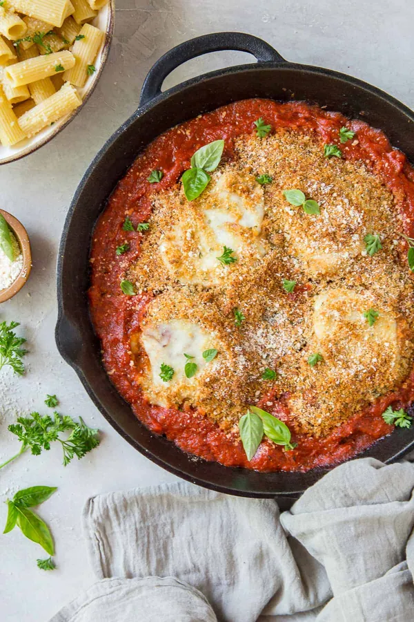 Skillet Chicken Parmesan
