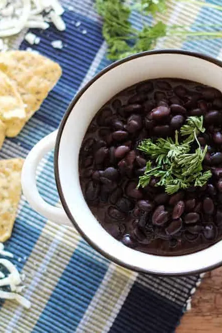 Slow Cooker Black Beans