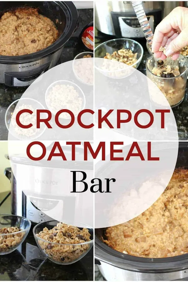 Slow Cooker Oatmeal Bar