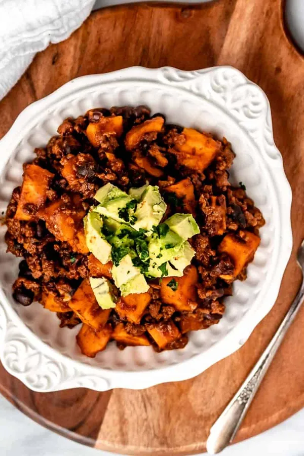 Slow Cooker Sweet Potato Chili