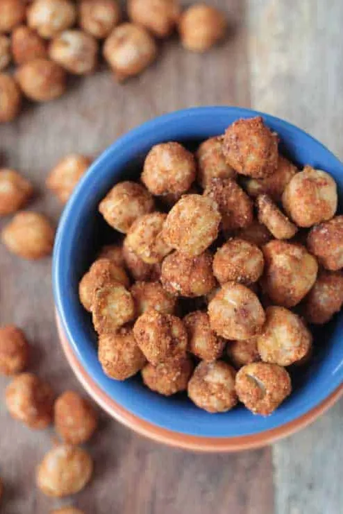Smoky Roasted Chickpeas
