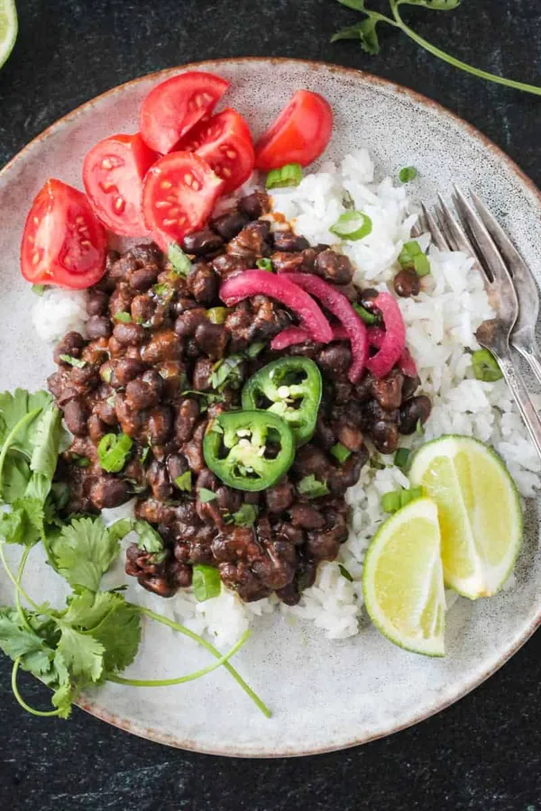 Spicy Seasoned Black Beans