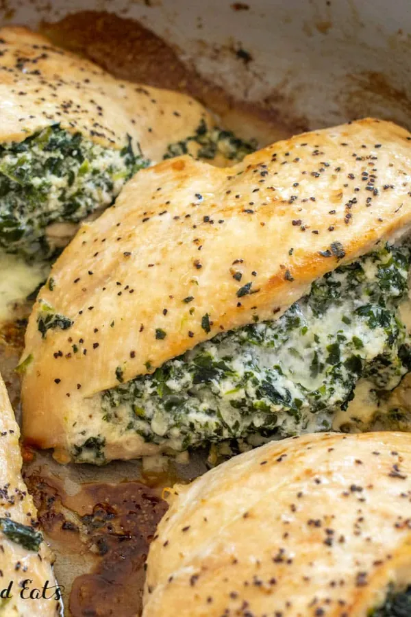 Spinach and Ricotta Stuffed Chicken