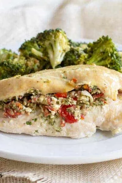 Stuffed Greek Chicken