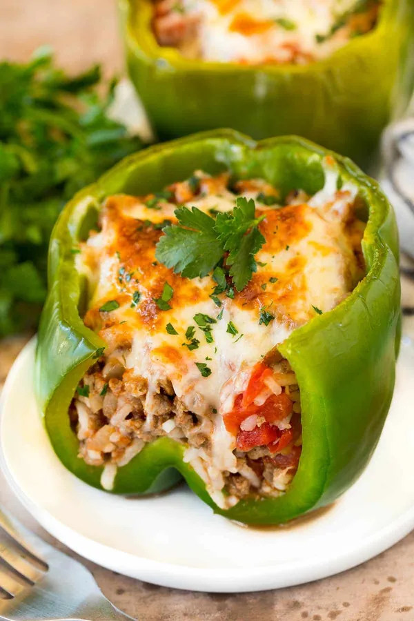 Stuffed Green Peppers