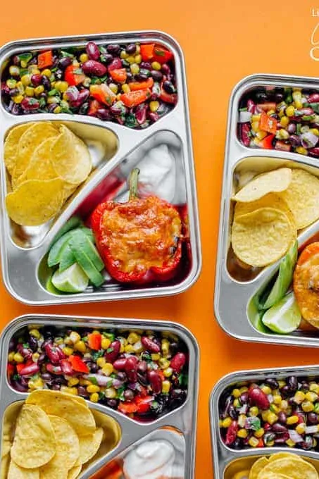 Stuffed Pepper Meal Prep Boxes