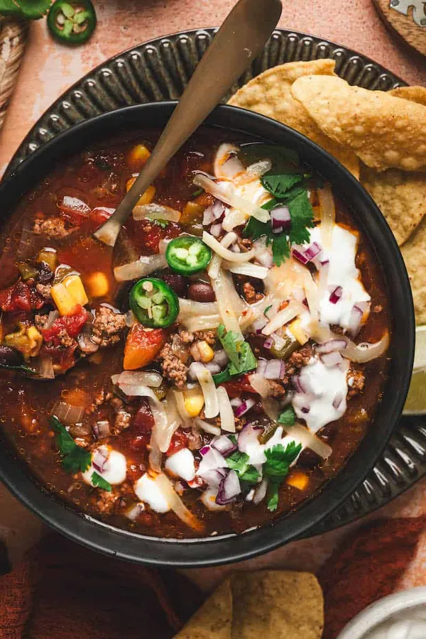 Taco Soup Crock Pot Recipe