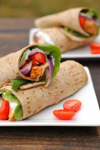 Tandoori Chicken Wraps