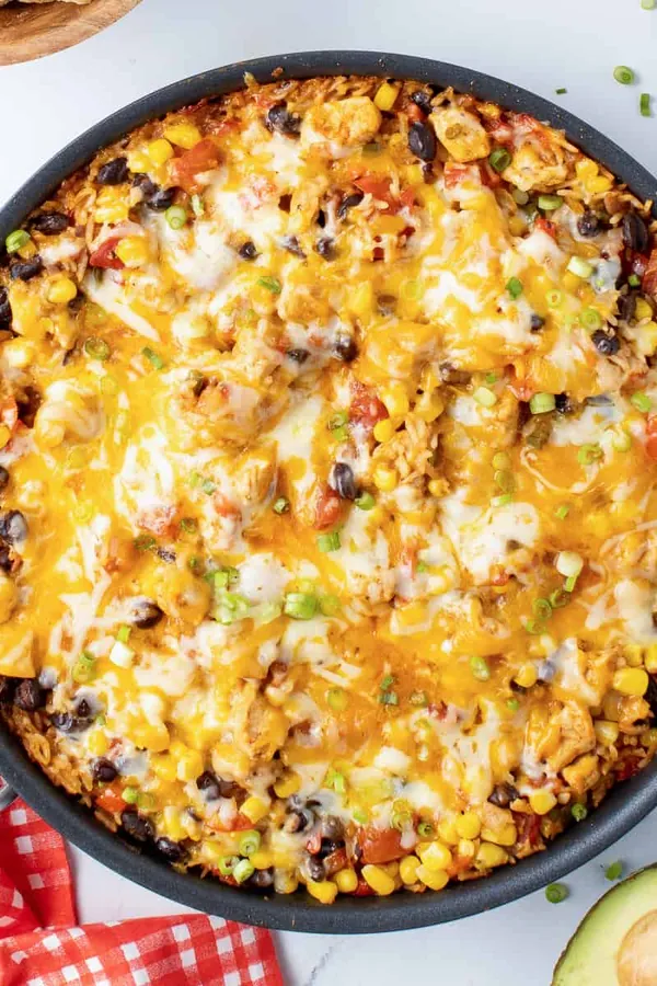 Tex-Mex Chicken and Rice Skillet